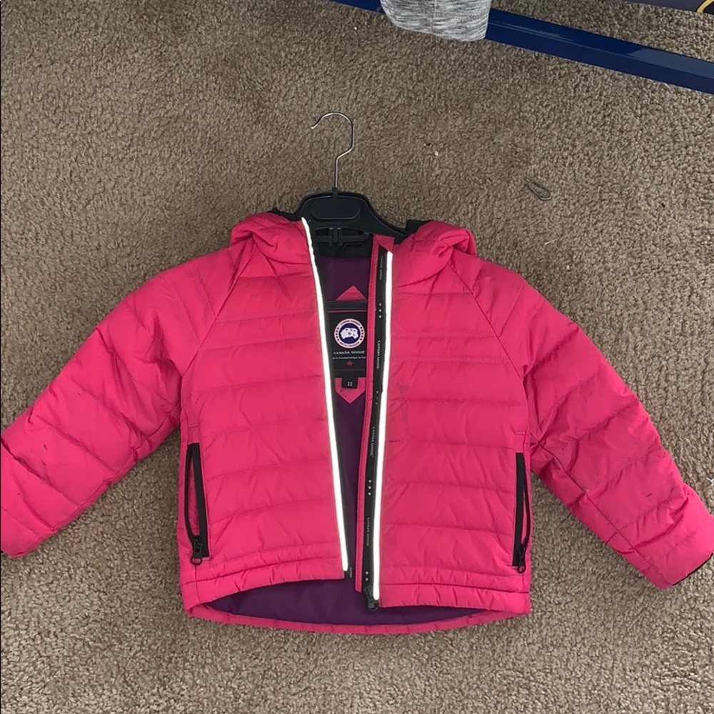 Girls Canada Goose Coat